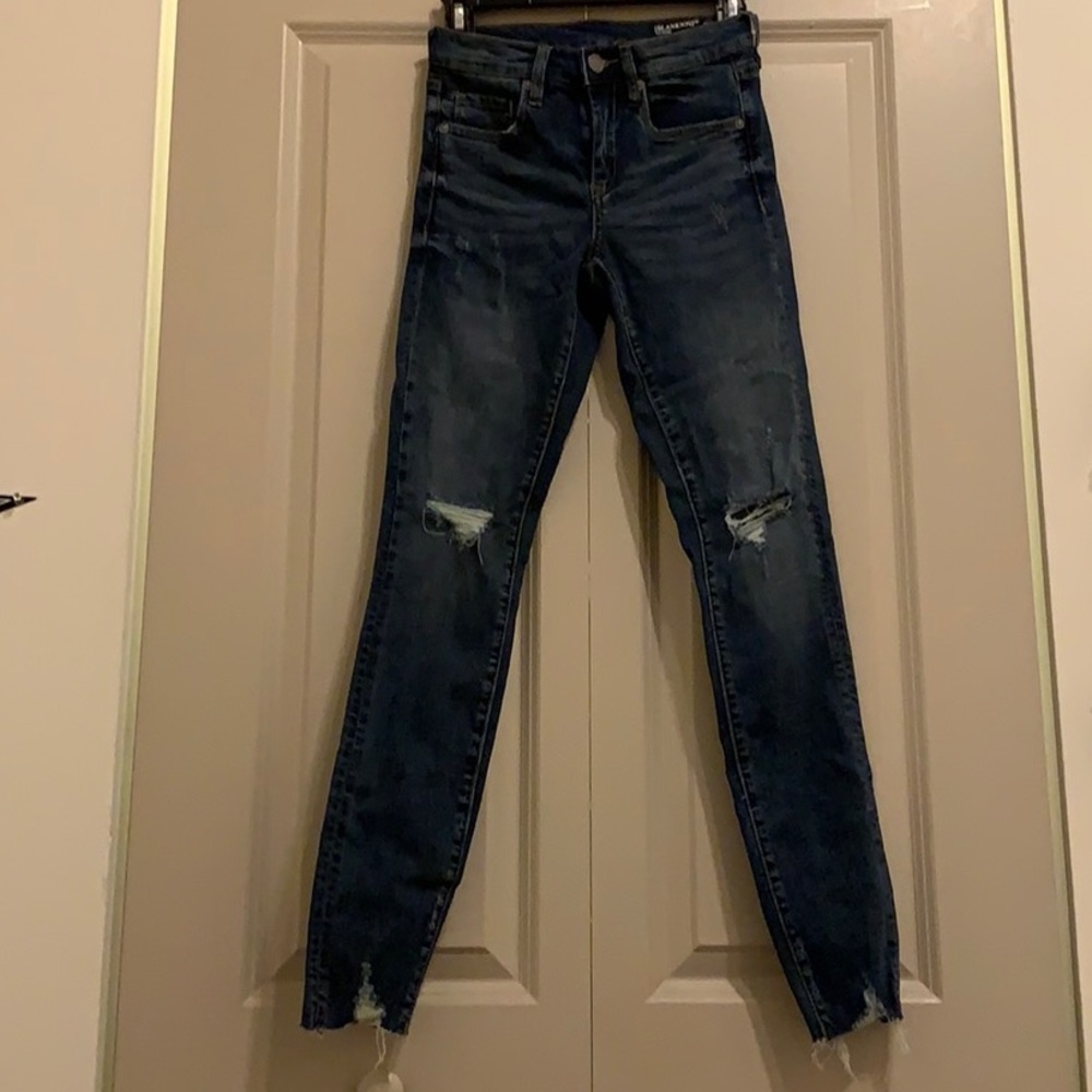 Blank NYC Distressed Midrise Jeans